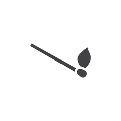 Matches icon Symbol mark in filled style