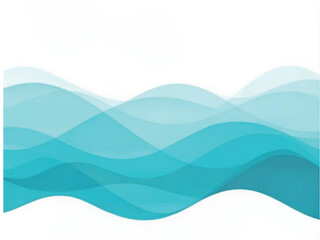 Fototapeta premium Abstract Transparent Wave Presentation Background 