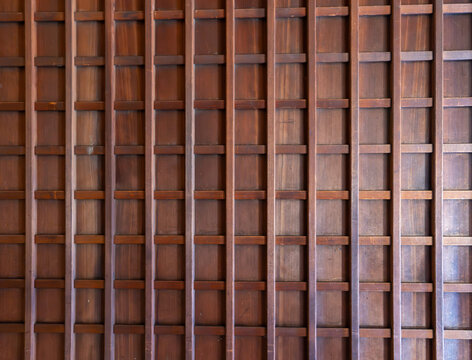Texture: Wooden wall in Japan
