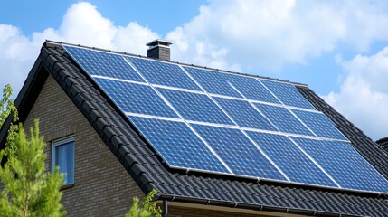 Rooftop Solar Panels for Sustainable Energy Solution