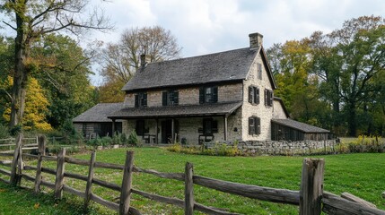 old farm house