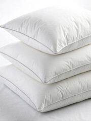Luxury White Bedding: Soft Pillows for a Restful Night