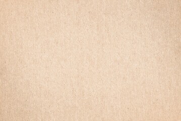 A sheet of beige recycled cardboard texture as background