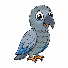 bird, cartoon, animal, parrot, vector, illustration, eagle, cute, nature, beak, feather, wings, flying, art, wildlife, owl, wing, fly, design, wild, yellow, tropical, mascot, icon, drawing