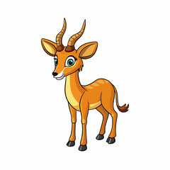 antelope vector illustration