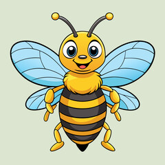bee vector illustration