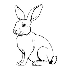 rabbit icon design image
