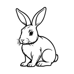 rabbit icon design image