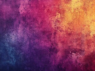 Fototapeta premium Vibrant abstract texture richly painted warm cool colors. AI Generated