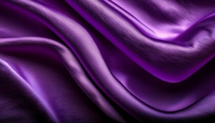 Fototapeta premium satin background in the color of the year 2025 Amethyst Shadow 