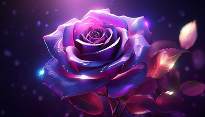 rose in the color of the year 2025 Amethyst Shadow 