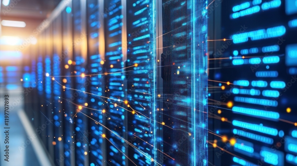 Poster data center network: a glimpse into the digital core