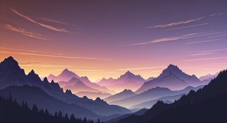 Fototapeta premium mountains 