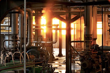 Planta de usina de açúcar