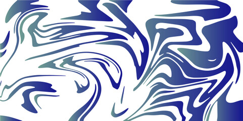 Abstract colorful liquid splash of paint. Grey Marbleized Stripes With marble ink texture. Blue and Gray wavy background with mixing oil paint texture. Metallic art design with silk fabric texture.