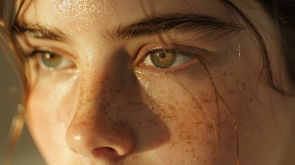 A persons face softening with forgiveness after a heartfelt apology 