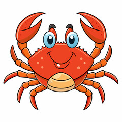 red crab cartoon