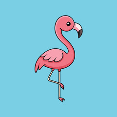 flamingo vector illustration