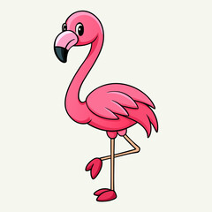 flamingo vector illustration