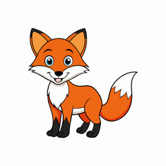 red fox cartoon
