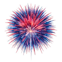 Red Blue Fireworks Burst Celebration Design Abstract Background art sky show white light shiny party
