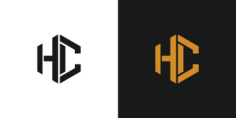 HC logo design modern and strong
