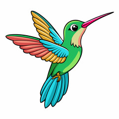 Obraz premium hummingbird in flight