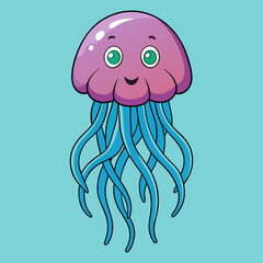 octopus cartoon illustration