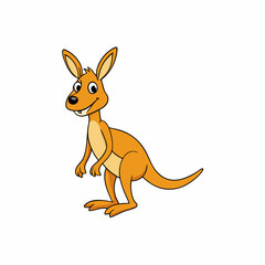 kangaroo cartoon illustration