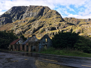 Ruins of an Irish Farm House