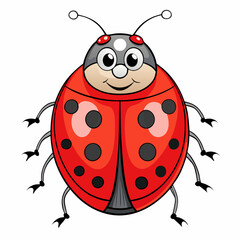 ladybird vector illustration