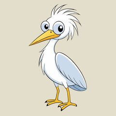 illustration of a cartoon bird