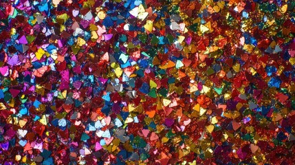 Vibrant Confetti Background