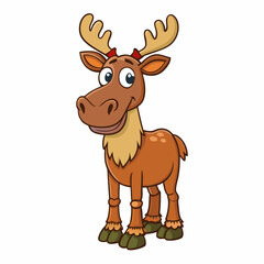 moose vector illustration