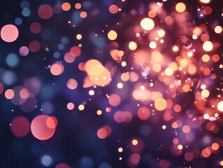 Bokeh Bliss: Celebratory Confetti Background