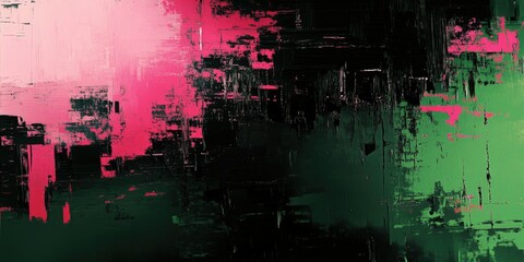 Obraz premium Abstract Colorful Paint Splatter Art