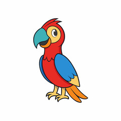 parrot on a branch