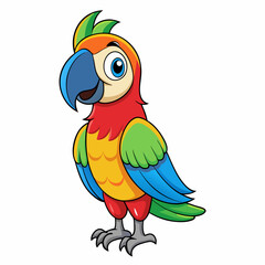 parrot on a branch