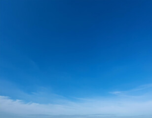 sky is blue and clear with no clouds