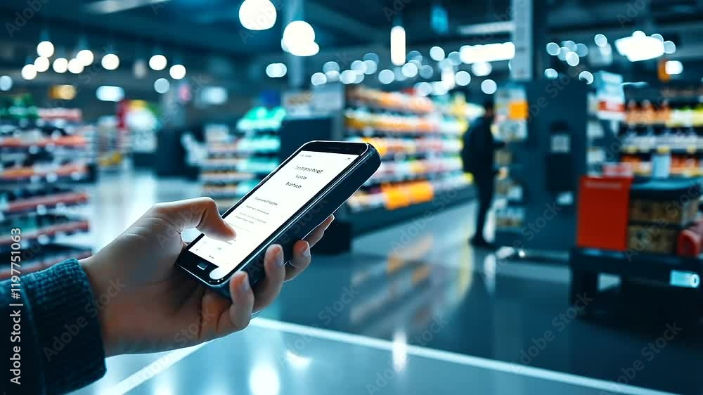 Poster a contactless payment being completed with a smartphone, the terminal confirming the transaction wit