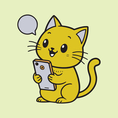 where playful felines meet modern tech! Watch cats hilariously interact with phones, from answering calls to having funny 