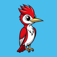vector illustration of a bird