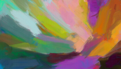 Fototapeta premium abstract painting background or texture
