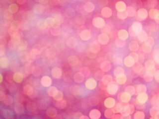 Abstract pink bokeh