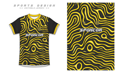 Professional Cricket Jersey Sports Apparel Vector Jersey Design Template