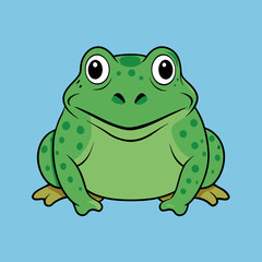 green toad cartoon