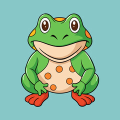 green toad cartoon