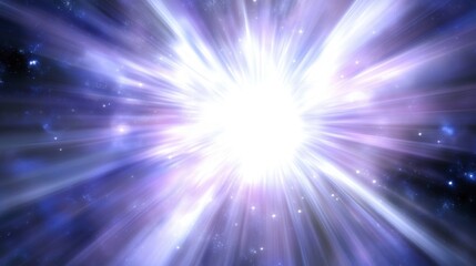 Naklejka premium Awe-Inspiring Cosmic Radiance: A Stunning Display of Celestial Energy and Light
