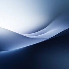 Abstract Blue Wave Background Design