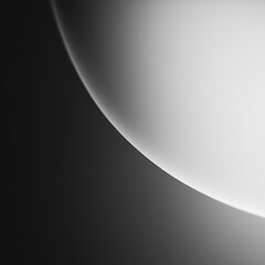 Abstract Light and Shadow Play on Smooth Surface